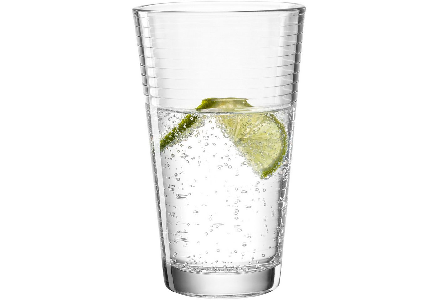 LEONARDO Cappuccinotasse Glaskoch Becherset Bari 12-teilig Longdrinkbecher 300 ml Transparent, Glas – Bild 3 von 3