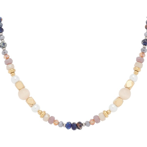 LEONARDO Charm-Kette Halskette Babsi, mit Sodalith - mit Cat´s Eye