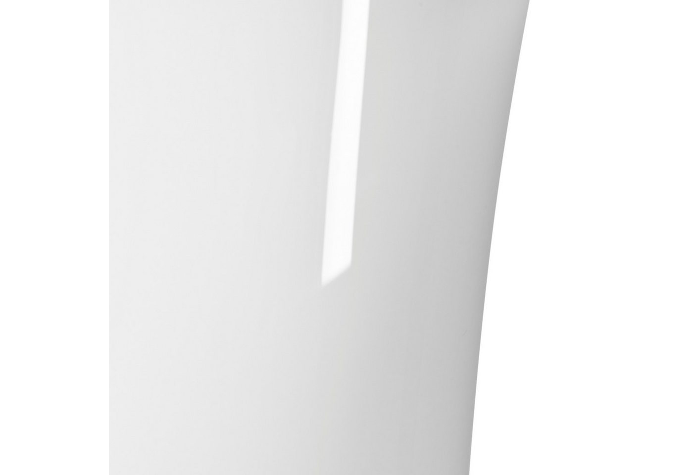 LEONARDO Dekovase BLOOM 21 cm weiß (1 St) – Bild 2 von 3