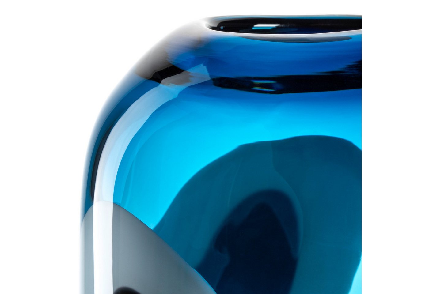 LEONARDO Dekovase Vase OCCHI BLU (1 St) – Bild 3 von 5