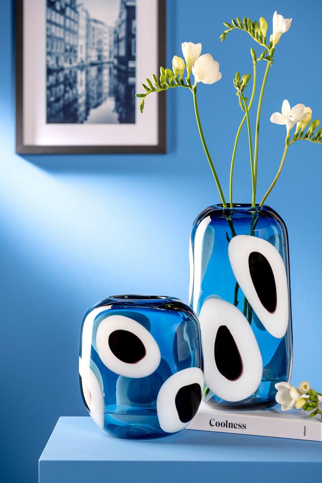 LEONARDO Dekovase Vase OCCHI BLU (1 St) – Bild 5 von 5