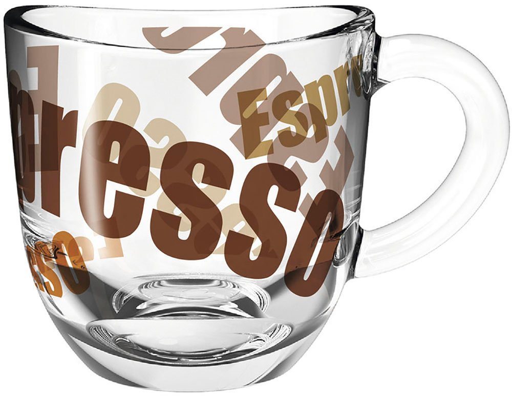 LEONARDO Espressotasse NAPOLI, 6-tlg., Glas, 80 ml, 6-teilig – Bild 2 von 5