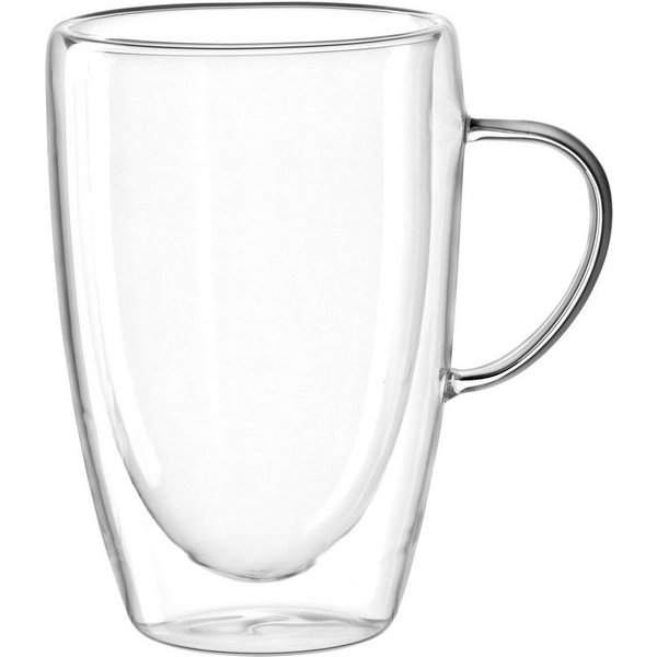 LEONARDO Gläser-Set DUO, 4-tlg., Borosilikatglas, doppelwandig, 4-teilig