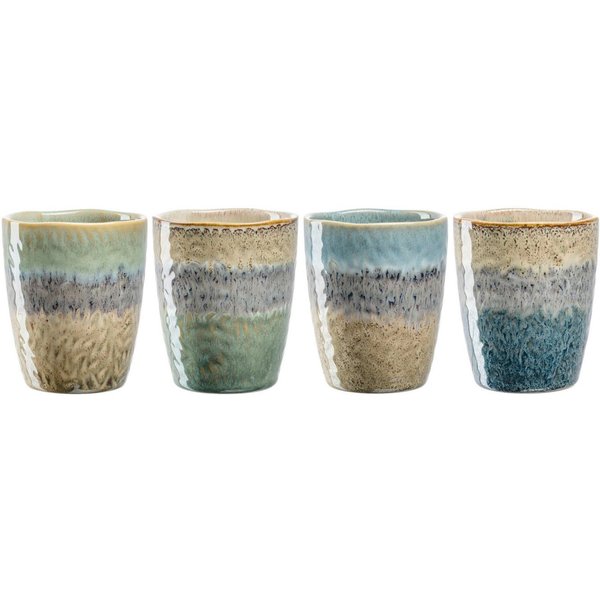 LEONARDO Gläser-Set MATERA, 4-tlg., Keramik, 300 ml, 4-teilig