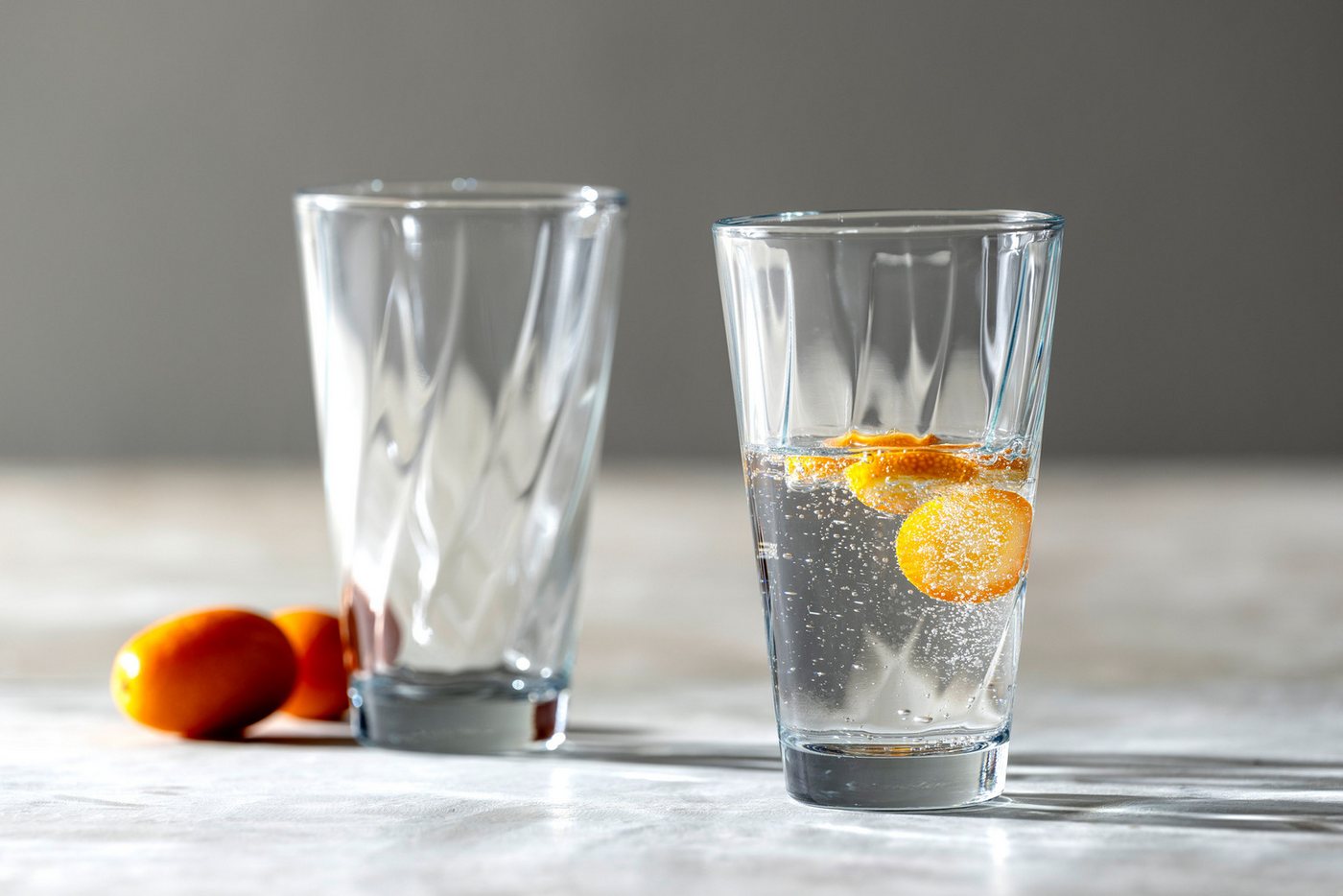 LEONARDO Gläser-Set Trinkglas, TWIST, 300 ml, 6er-Set, 6-tlg., Glas, Longdrinkbecher, spülmaschinengeeignet – Bild 2 von 5