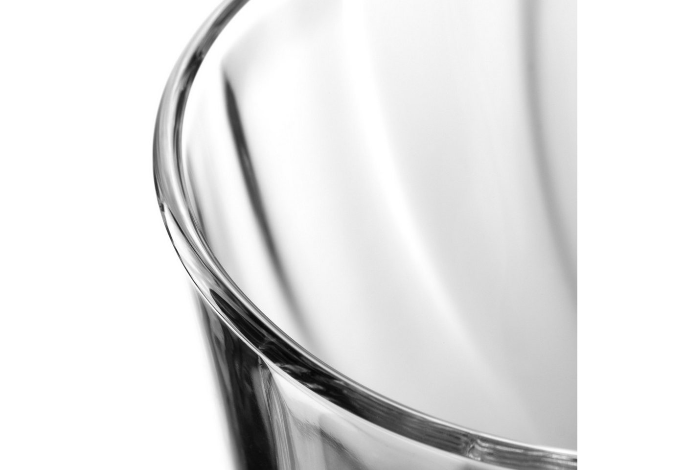 LEONARDO Gläser-Set Trinkglas, TWIST, 215 ml, 6er-Set, 6-tlg., Glas, Whiskybecher, spülmaschinengeeignet – Bild 3 von 5