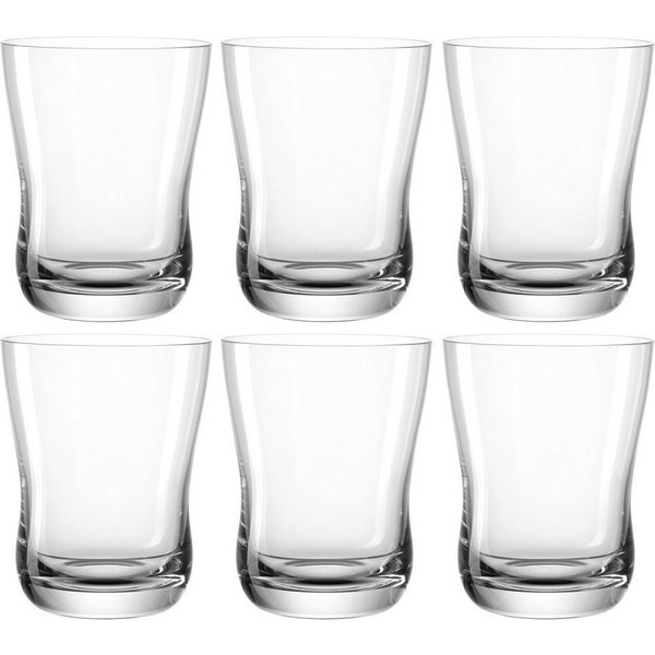 LEONARDO Gläser-Set Trinkglas-Set VITA, 360 ml, 6er-Set, 6-tlg., Glas, spülmaschinengeeignet