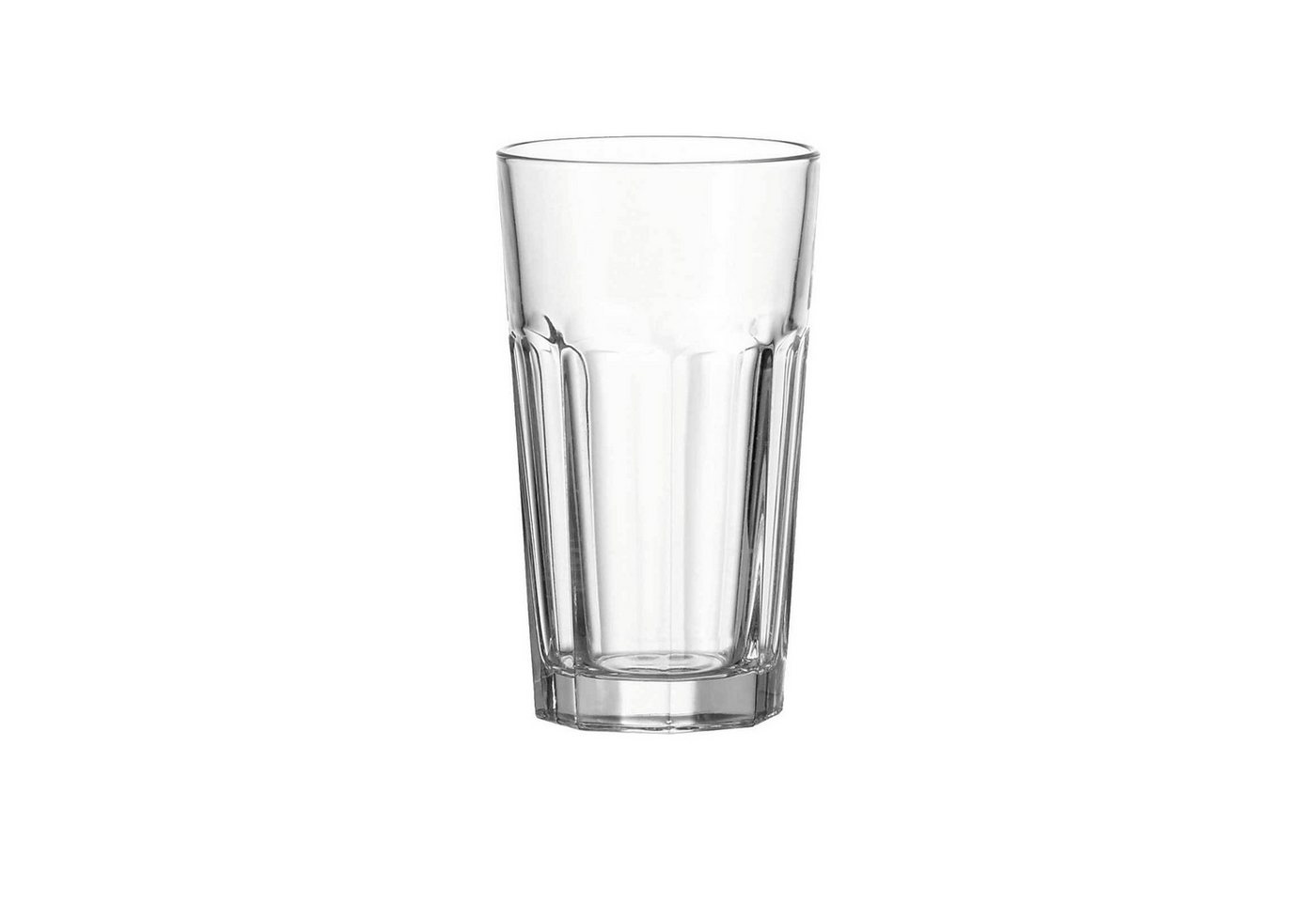 LEONARDO Longdrinkglas Rock Longdrinkgläser 540 ml 4er Set, 4-tlg., Glas – Bild 2 von 3