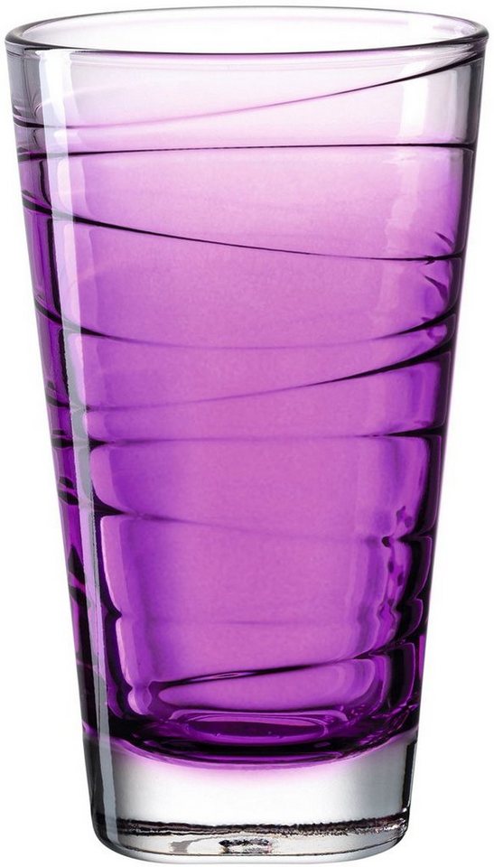 LEONARDO Longdrinkglas VARIO STRUTTURA, 6-tlg., Glas, 280 ml, 6-teilig – Bild 2 von 3