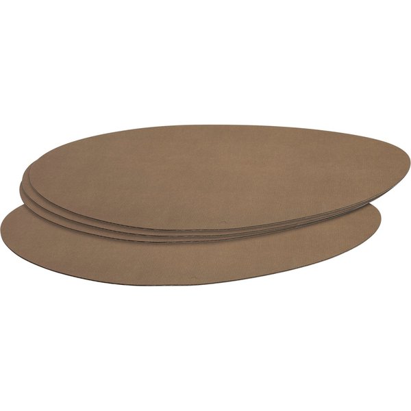 LEONARDO Platzset GOCCE, oval, 34 x 48 cm, 4er-Set, (Set, 4-St), beidseitig verwendbar, mit unterschiedlichen Farben auf jeder Seite
