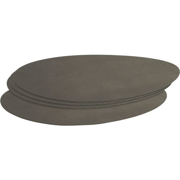 LEONARDO Platzset GOCCE, oval, 34 x 48 cm, 4er-Set, (Set, 4-St), beidseitig verwendbar, mit unterschiedlichen Farben auf jeder Seite