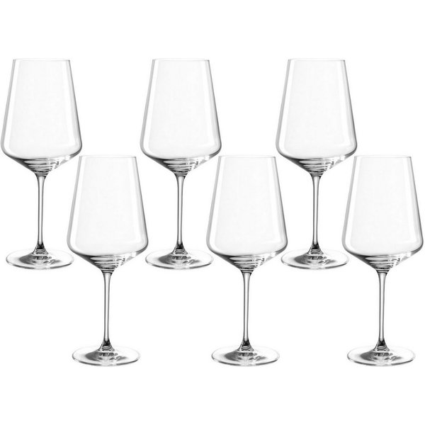 LEONARDO Rotweinglas PUCCINI, 6-tlg., Kristallglas, 750 ml, 6-teilig