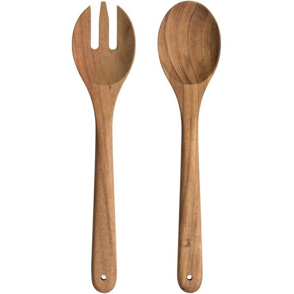 LEONARDO Salatbesteck MATERA (Set, 2-tlg), Akazienholz, 30 cm