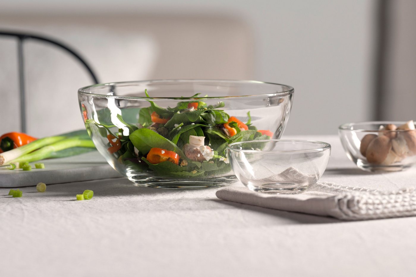 LEONARDO Schale CUCINA, Glas, (1-tlg), Spülmaschinengeeignet – Bild 2 von 3