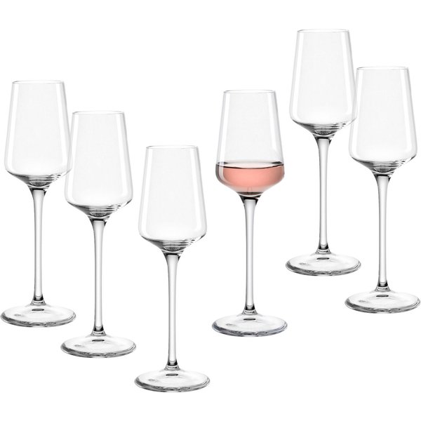 LEONARDO Schnapsglas Grappaglas PUCCINI, 120 ml, 6er-Set, 6-tlg., Kristallglas, Spülmaschinenfest und langlebig