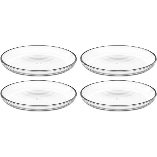 LEONARDO Speiseteller Teller CUCINA, 18 cm, 4er-Set, (4 St), Teller Set, spülmaschinengeeignet