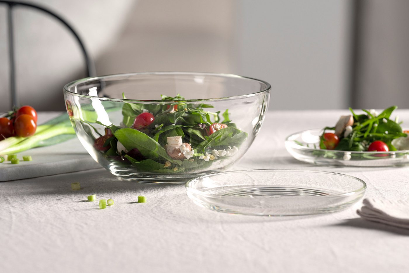 LEONARDO Speiseteller Teller CUCINA, 18 cm, 4er-Set, (4 St), Teller Set, spülmaschinengeeignet – Bild 3 von 4