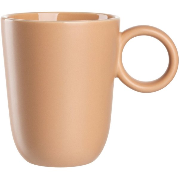 LEONARDO Tasse Keramiktasse, ROMA, 6er-Set, 6-tlg., Keramik, spülmaschinengeeignet