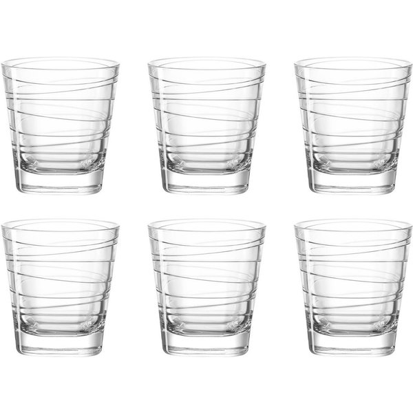LEONARDO Tasse Whiskybecher, Glas, 250 ml, 6-tlg., Glas