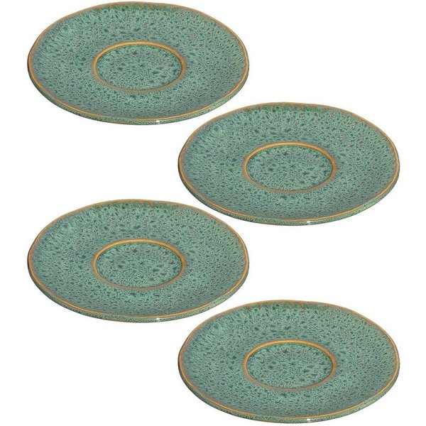 LEONARDO Untertasse Matera, (4 St), Teller Set, Keramik, Ø 11 cm