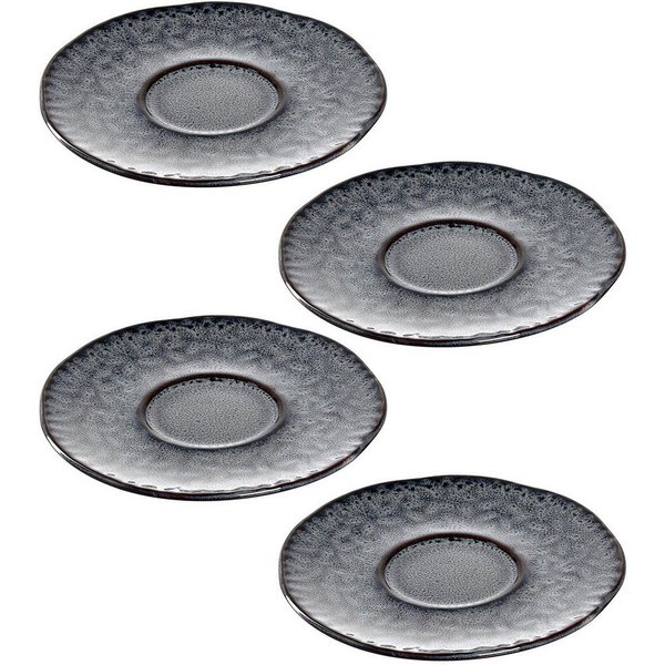 LEONARDO Untertasse Matera, (4 St), Teller Set, Keramik, Ø 11 cm