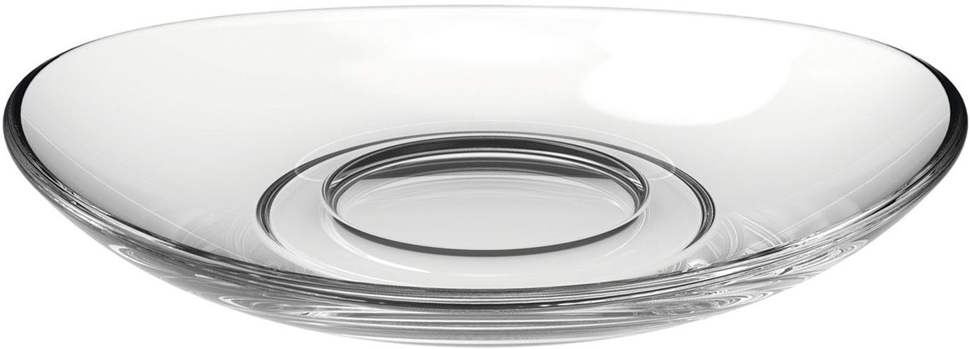 LEONARDO Untertasse Napoli, (6 St), Teller Set, Glas – Bild 5 von 5