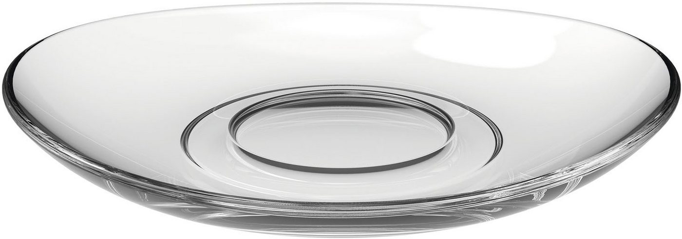 LEONARDO Untertasse Napoli, (6 St), Teller Set, Glas – Bild 5 von 5