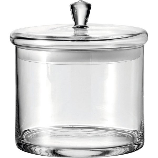 LEONARDO Vorratsglas TOP, Glas, Silikon, (1-tlg), handgefertigt, mit Deckel