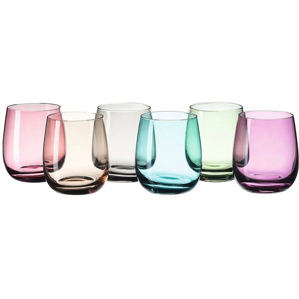 LEONARDO Whiskyglas SORA, 6-tlg., Glas, 360 ml, 6-teilig