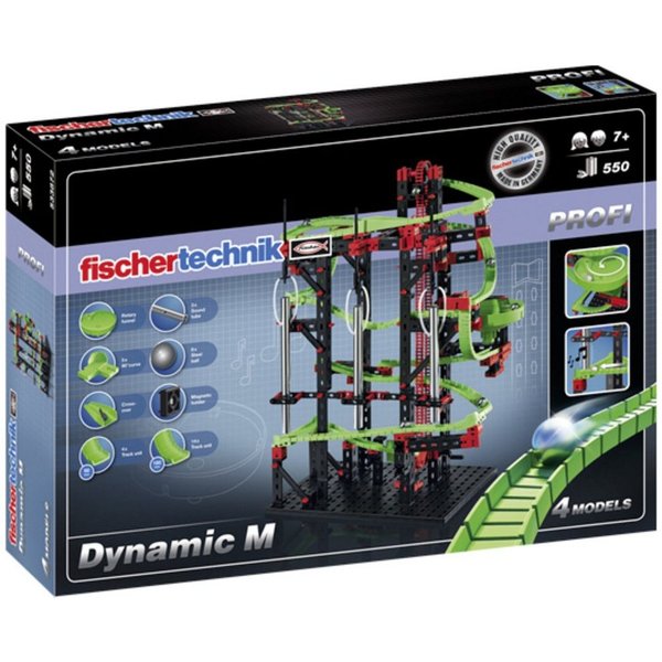 fischertechnik Lernspielzeug fischertechnik 533872 PROFI Dynamic M Kugelbahn ab 7 Jahre