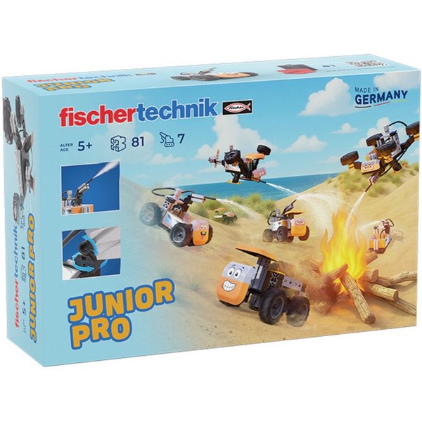fischertechnik Lernspielzeug fischertechnik 576100 Junior Pro Bausatz ab 5 Jahre (81-St)