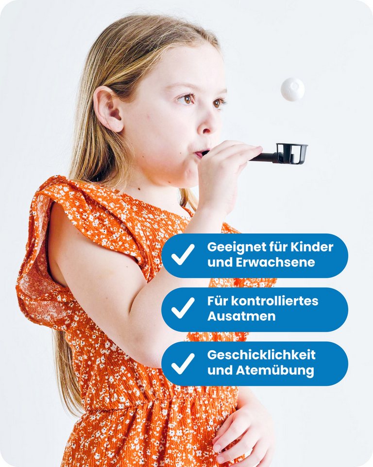 Flow-Ball ULTRA® Lernspielzeug Flow-Ball ULTRA®, Pustespiel für Konzentration, Spielspaß, Bewegung, Geschicklichkeit – Bild 3 von 5