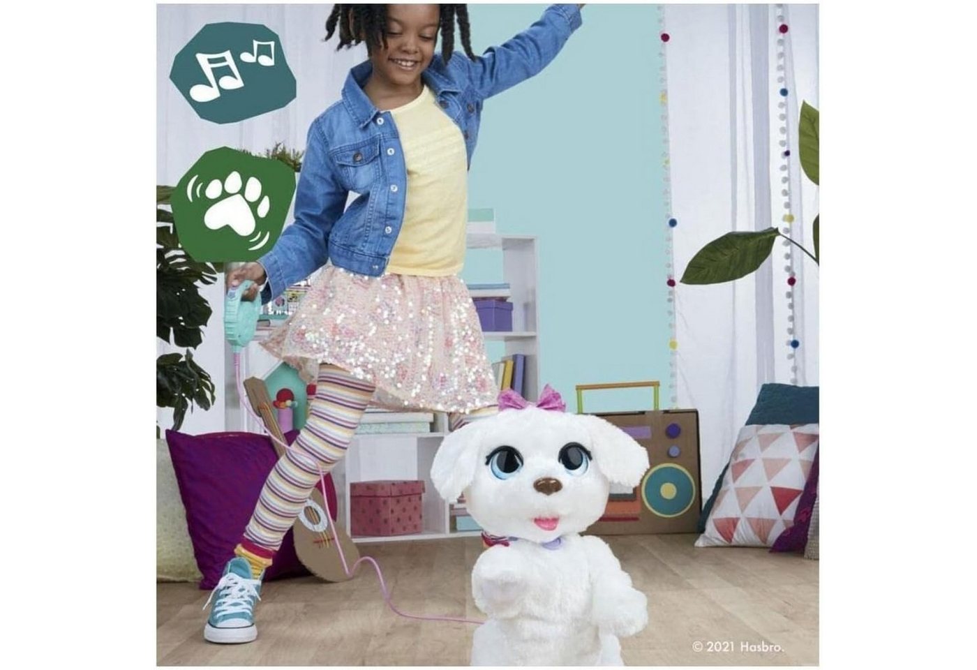 Hasbro Lernspielzeug FurReal Hasbro GoGo, Mein tanzendes Hündchen, interaktives, elektroni – Bild 5 von 5