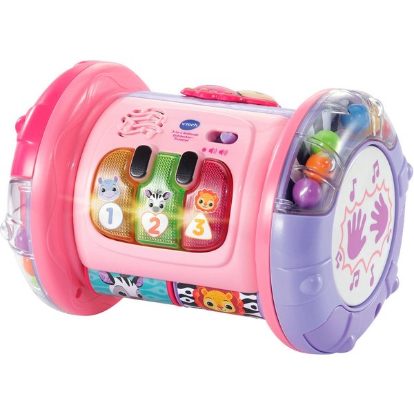 Vtech® Lernspielzeug Vtech Baby, 3in1 Rollende Entdecker-Trommel