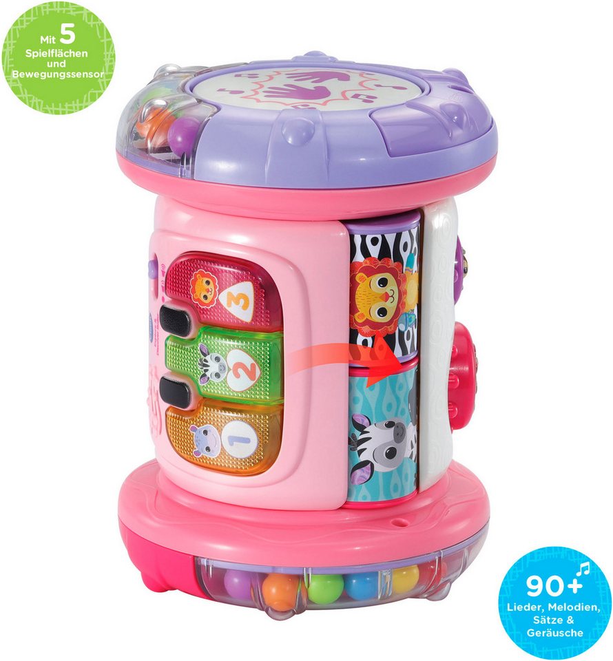 Vtech® Lernspielzeug Vtech Baby, 3in1 Rollende Entdecker-Trommel – Bild 2 von 4