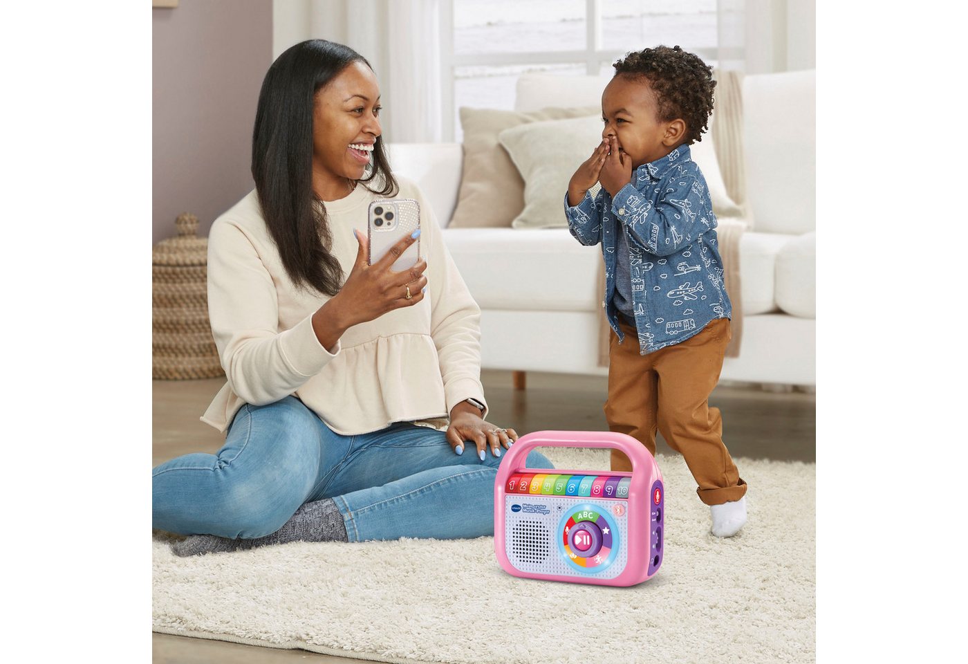 Vtech® Lernspielzeug Vtech Baby, Mein erster Musik-Player, mit Lichteffekten – Bild 4 von 5