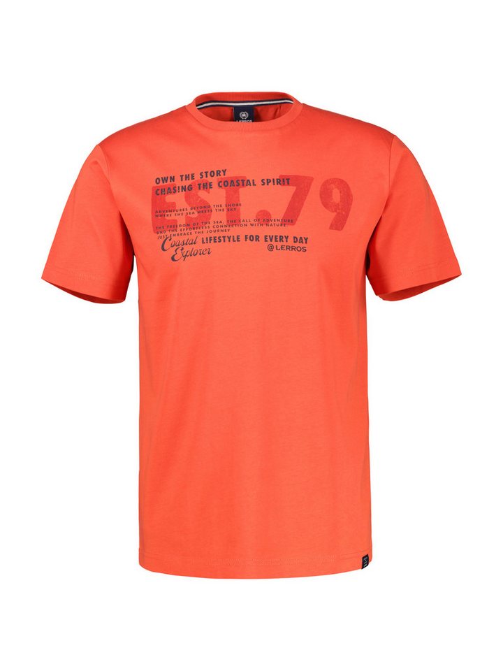 LERROS Kurzarmshirt mit Print – Bild 3 von 4