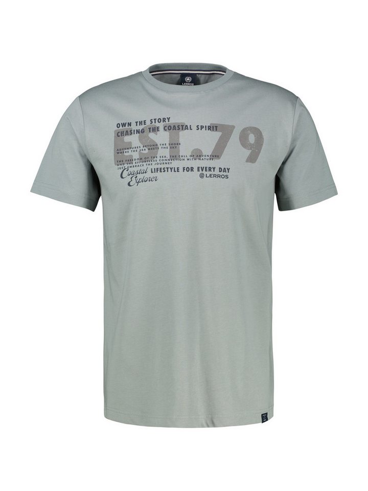 LERROS Kurzarmshirt mit Print – Bild 3 von 4