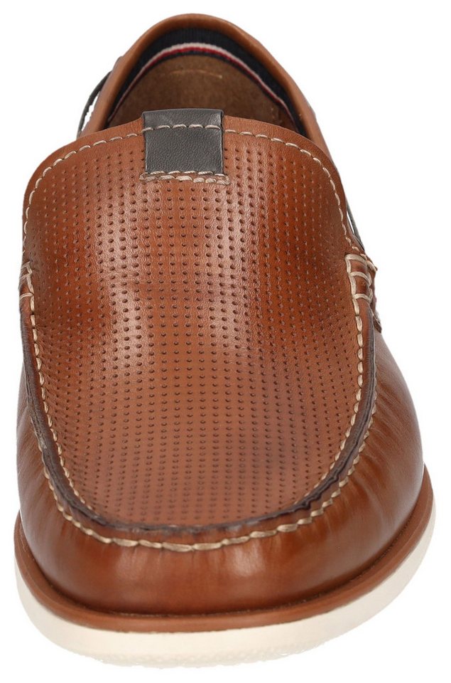 LERROS Loafer Slipper, Schlupfschuh, Mokassin, Halbschuh mit Perforation – Bild 3 von 5