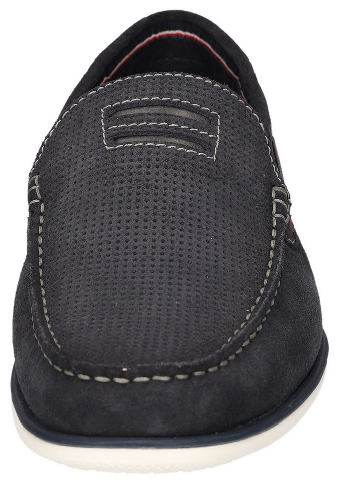 LERROS Loafer Slipper, Halbschuh, Mokassin, Schlupfschuh mit Perforation – Bild 3 von 5