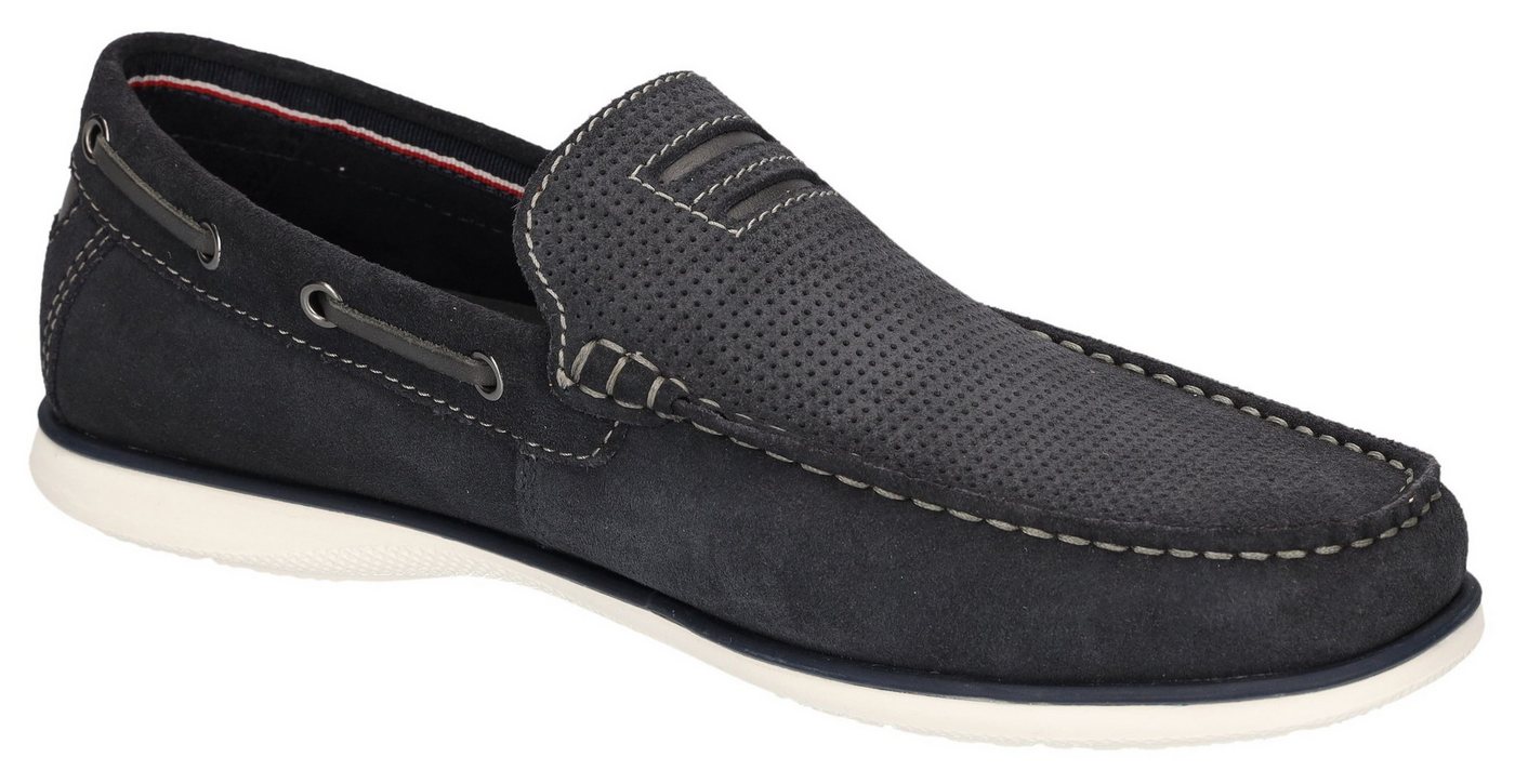 LERROS Loafer Slipper, Halbschuh, Mokassin, Schlupfschuh mit Perforation – Bild 4 von 5