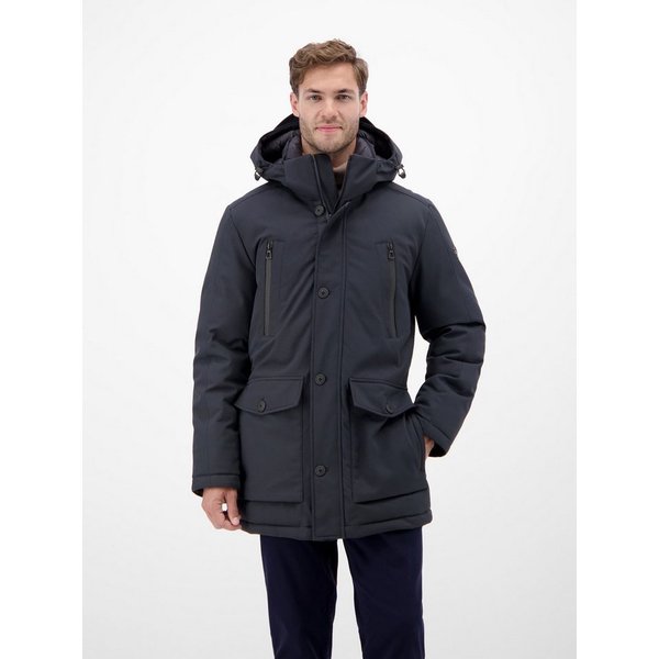 LERROS Parka Herren-Parka in Twillstruktur