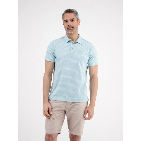 LERROS Poloshirt mit Streifen Muster