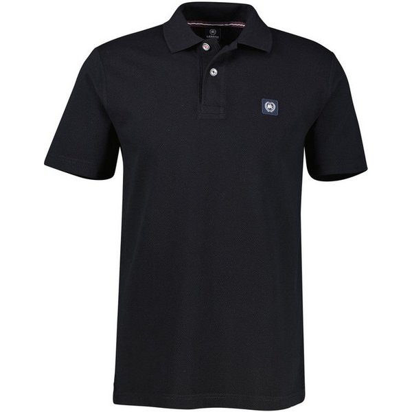 LERROS Poloshirt Poloshirt mit Waffelstruktur, grosse Größen