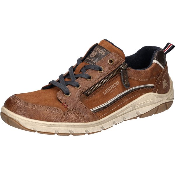 LERROS Sneaker Schnürschuh, Freizeitschuh, Halbschuh mit Reißverschluss