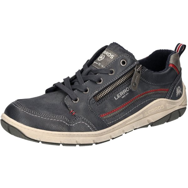 LERROS Sneaker Schnürschuh, Freizeitschuh, Halbschuh mit Reißverschluss