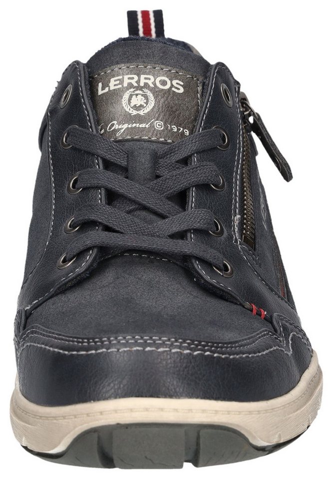 LERROS Sneaker Schnürschuh, Freizeitschuh, Halbschuh mit Reißverschluss – Bild 3 von 5