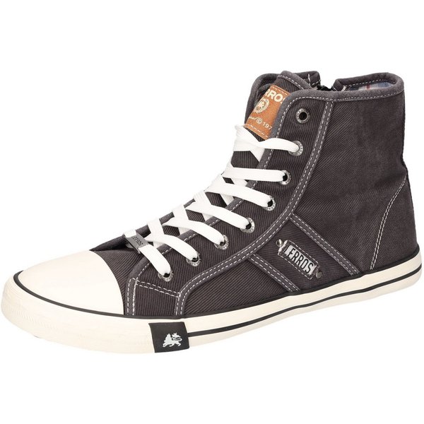 LERROS Sneakerboots High Top Sneaker, Schnürboots, Canvas-Boots mit Reißverschluss