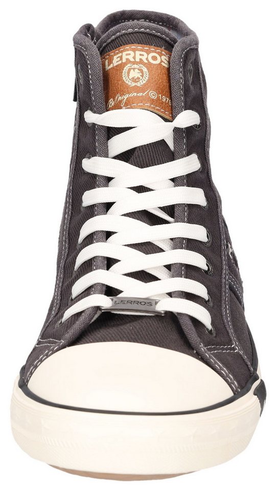 LERROS Sneakerboots High Top Sneaker, Schnürboots, Canvas-Boots mit Reißverschluss – Bild 3 von 5
