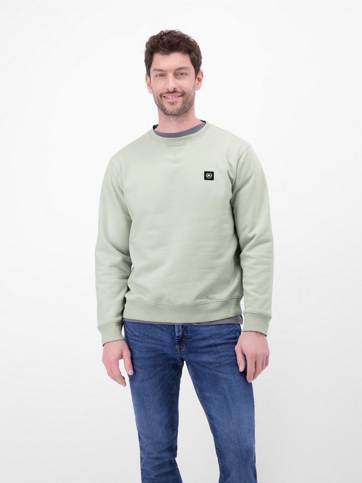 LERROS Sweatshirt Urbaner Sweatshirtstyle, weiche Haptik Unifarbenes Herren‑Sweatshirt, hoher Tragekomfort, REGULAR FIT – Bild 3 von 5